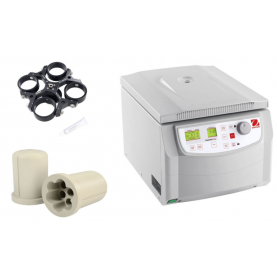 Ohaus FC5714 Multi Pro Centrifuge 30314811 Clinical Bundle, Includes 30314822 (4 × 100mL swing out rotor) and Two Racks, 7 × 5/7mL, 2/pk (30314857), FC5714822-857SYO