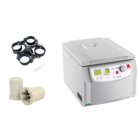 Ohaus FC5714 Multi Pro Centrifuge 30314811 Clinical Bundle, Includes 4 × 100mL swing out rotor (30314822), and Two Racks, 5 × 10mL, 2/pk (30314858)