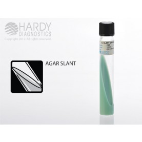 Hardy Diagnostic C28 Liquid Culture Media, LJ w/ Pyruvate Slant Tube,  365 Day Shelf Life (Pack of 20)