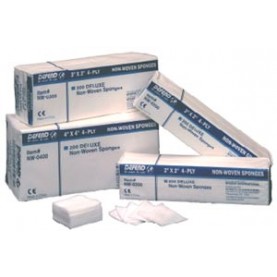 Mydent NW-0300 Non-Woven Sponges, 3" x 3", 4-ply, Non-Sterile, 4000/cs