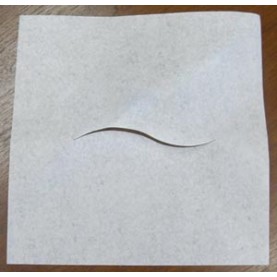 TIDI Products, LLC 980881 Headrest Sheet, White, Facial Slit, 12" x 12", 1000/cs