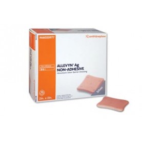 Smith & Nephew, Inc. 66020977 Non-Adhesive Dressing, Hydrocellular, 2" x 2", 10/bx, 6 bx/cs (US Only)