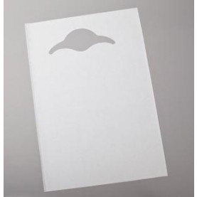 TIDI Products, LLC 920862 Bib, 18" x 32", Thrifty Slipover, White, 300/cs