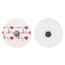 Bio ProTech USA T716-50 Electrode, PE Foam, Adult, Oval, 43mm x 45mm, General Purpose, Stress & Holter, 50/pch, 20 pch/bx (24 bx/plt) (091957)