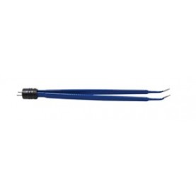 Symmetry Surgical, Inc. A823 Curved, 7", Fine, Smooth, Bipolar Forceps, Reuse, Non-Sterile