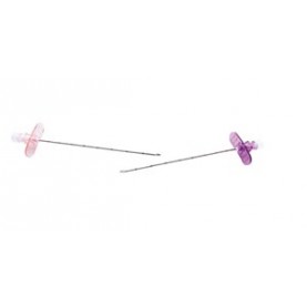 Myco Medical TU22G351 Detachable Wing Needle, Metal Stylet, 22G x 3½", Black, 25/bx, 4 bx/cs (Not Available for sale into Canada)