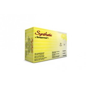 Sempermed USA EVNP101 Exam Glove, Vinyl, Smooth, X-Small, Powder Free (PF), Beaded Cuff, Ambidextrous, 100/bx, 10 bx/cs