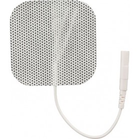 Compass Health EP2020WC2-INTM Electrode, 2" x 2" Square, White Cloth, Latex Free, 4/pk (092785)