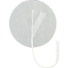 Compass Health E1P3000WC2 Compass Electrodes, 3" Round, White Cloth, Poly Bag, Latex Free, 4/pk (092788)