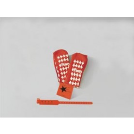 TIDI Products, LLC 6237R Essential Kit with Large Size Socks, Red (Continental US + HI Only)