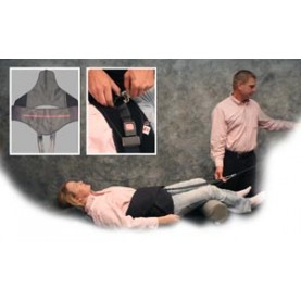 Core Products PRO-991-BK-UNI Traction Table Belt, Black. Fits 24" - 60" Waist (031211)