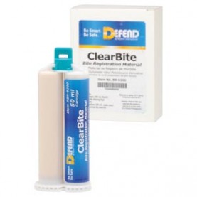 Mydent BR-9200 ClearBite. Unflavored. 2x50 mL cartridges + 6 pink mixing tips/pk, 10pk/bx, 4bx/cs