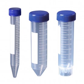 C2600 MTC Bio 15 mL Sterile Centrifuge Tube, Natural, Foam Rack in Sterile Bag (500/Case)