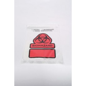 ADI Medical 41003 Ziplock Specimen Transport Bag, 6" x 10", Clear, 4" x 3" Absorbent Pad & Outer Pouch, 1000/cs (54 cs/plt)
