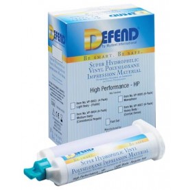 Mydent VP-9003 Vinyl Polysiloxane Impression Material, Light Body Regular Set, 50 ML cartridges, 20pk/cs