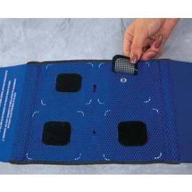 Axelgaard B22-S Back Garment Kit Contains: (1) S/M Back Garment, (4) UltraStim® Electrodes 2"x2" & (4) Black Snap Adapters (024103)