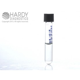 Hardy Diagnostic D12 Liquid Culture Media, Saline 0.45% Tube,  1.8 mL, 365 Day Shelf Life (Pack of 100)