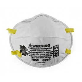 3M Health Care 8210 Particulate Respirator, Staple Free Attachment, 160/cs (Continental US+HI Only)