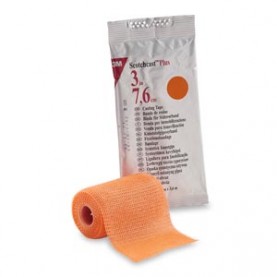 3M Health Care 82003W Plus Casting Tape, 3" x 4 yds, Bright Orange, 10/cs (Continental US+HI Only)