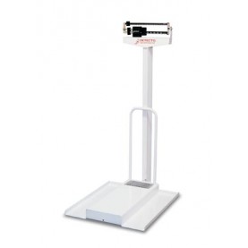 Detecto 485 Wheelchair Scale, Weighbeam, Wheelchair Ramp, 450 lb x 4 oz (DROP SHIP ONLY)