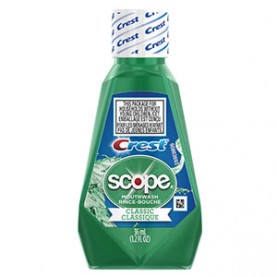 Procter & Gamble Distributing LLC 3700097506 Scope Mouthwash, Classic Original Mint, 36ml, 180/cs