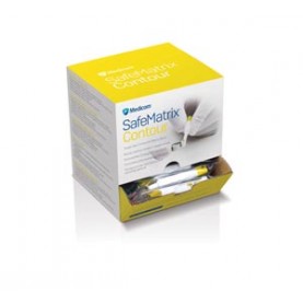 Medicom, Inc. 30060 Matrix Band, Disposable, Contour Narrow, 4.5mm, Yellow, 50 bands/bx