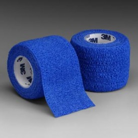 3M Health Care 1583B Self-Adherent Wrap, 3" x 5 yds, Blue, 24/cs (Continental US+HI Only)