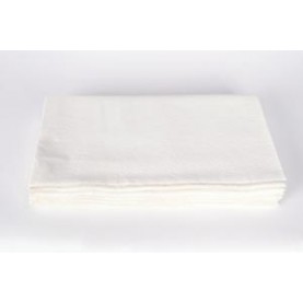 TIDI Products, LLC 9810827 Drape Sheet, 40" x 72", 2-Ply, White, 50/cs