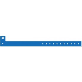 Medical ID Solutions 3302 Wristband, Adult/ Pediatric, L Shape Tri-Laminate, Blue, 500/bx