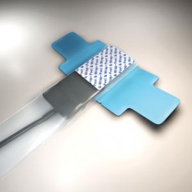 Crosstex International BWES Cushion Device, Blue-Small, Adjustable to Fit All 0-1 Sensors, 50/bx