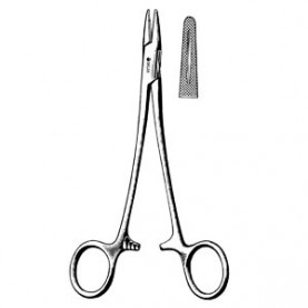 Sklar Instruments 20-2052 Mayo-Hegar Needle Holder, Cross Serrated, 5.25" (DROP SHIP ONLY)
