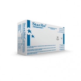 Sempermed USA SM104 Latex Exam Glove, Powder-Free (PF), Large, 100/bx, 10 bx/cs (70 cs/plt)
