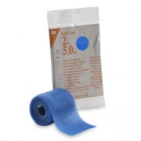 3M Health Care 82102B Soft Casting Tape, Blue, 2" x 4 yds, 10/cs (Continental US+HI Only)