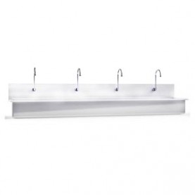 Blickman Industries 1317881001 Windsor Scrub Sink, (4) Place, Infrared Water Control (DROP SHIP ONLY)
