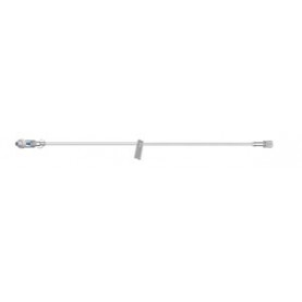 Amsino International, Inc. AE0106 IV Extension Set, 6" Microbore, Needleless Injection Site, 50/cs