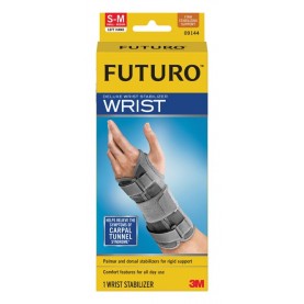 3M Health Care 45538ENT Wrist Stabilizer, Left Hand, Large/ X-Large, 3/pk, 4 pk/cs (Continental US+HI Only)