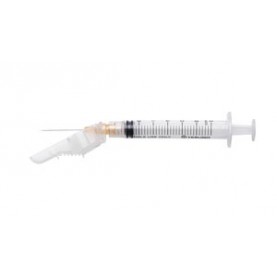 Terumo Medical Corp. SG3-03L2525 Safety Needle with 3cc Syringe, 25G x 1", 100/bx, 4 bx/cs