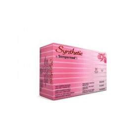 Sempermed USA EVNP103 Exam Glove, Vinyl, Smooth, Medium, Powder Free (PF), Beaded Cuff, Ambidextrous, 100/bx, 10 bx/cs (70 cs/plt)