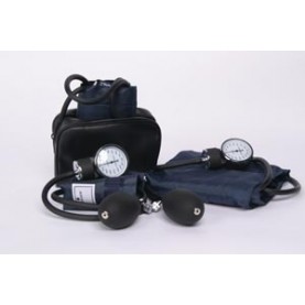 American Diagnostic Corporation 776XZ Aneroid Sphygmomanometer, Large Adult, Navy, Latex Free (LF)