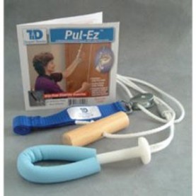 Therapeutic Dimensions, Inc. PZWS Pull-Easy Shoulder Pulley with Grip-Free Hold & Webbing Door Strap (023023) (DROP SHIP ONLY)