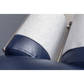 TIDI Products, LLC 980898 Chiro Roll, 8½" x 125 ft, White, Crepe, Latex Free (LF), 25/cs
