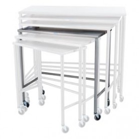 Blickman Industries 0137825000 Nested Table 36"W x 36"H x 18"D (DROP SHIP ONLY)
