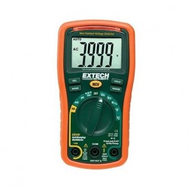 Extech EX330-NIST 12 Function Mini MultiMeter Calibration Traceable, Non-Contact Voltage Detector with NIST