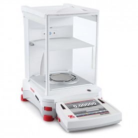 Ohaus Explorer® Semi-Micro Analytical Balances, 30139512, 120 g/220 g x 0.01 mg;0.1 mg, 80 mm