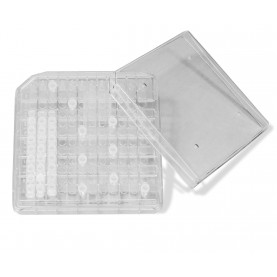 Bel-Art Cryobox, 12 x 12 Layout, Holds 0.2mL PCR Tubes