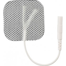 Compass Health E1P1515WC2 Compass Electrodes, 1.5" x 1.5", White Cloth, Poly Bag, Latex Free, 4/pk (092786)