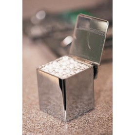 Richmond Dental 600091 #1 Tiltop Pellet Dispenser, Chrome with Size 1 Pellets