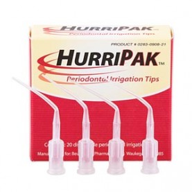 Beutlich LP Pharmaceuticals 0283-0908-21 HurriPAK Periodontal Irrigation Tips, Disposable, 20/bx (US Only)