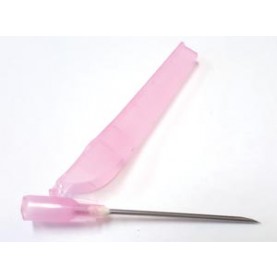 Exel Corporation 27420 Safety Hypodermic Needle, 18G x 1 1/2", 100/bx, 10 bx/cs (48 cs/plt)