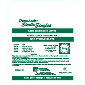 Innovative Healthcare Corp., Inc. 103300 Gloves, Exam, Large (8½ - 9), Latex, Sterile, Powder-Free (PF), Singles, 100/bx, 4 bx/cs